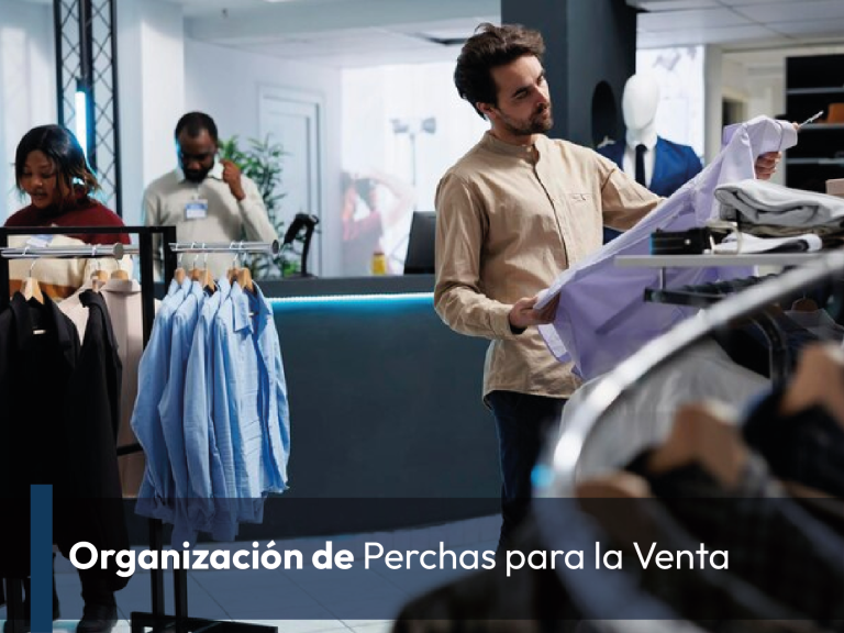 Organización de Perchas para la venta