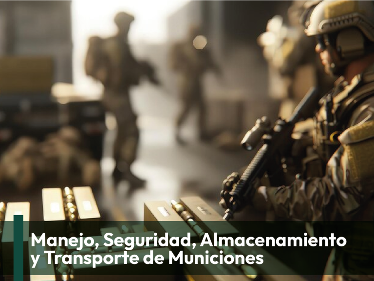 Manejo, Seguridad, Almacenamiento y Transporte de Municiones